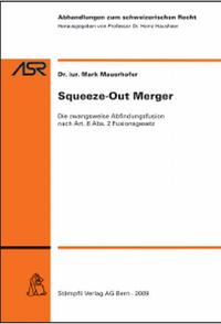 Vorderes Coverbild Squeeze-Out Merger