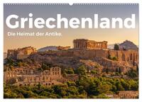 Vorderes Coverbild Griechenland - Die Heimat der Antike. (Wandkalender 2025 DIN A2 quer), CALVENDO Monatskalender