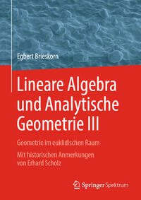 Vorderes Coverbild Lineare Algebra und Analytische Geometrie III