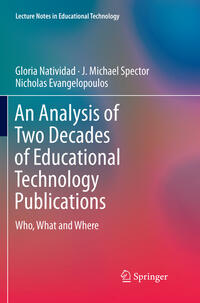 Vorderes Coverbild An Analysis of Two Decades of Educational Technology Publications