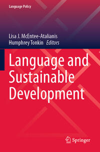 Vorderes Coverbild Language and Sustainable Development