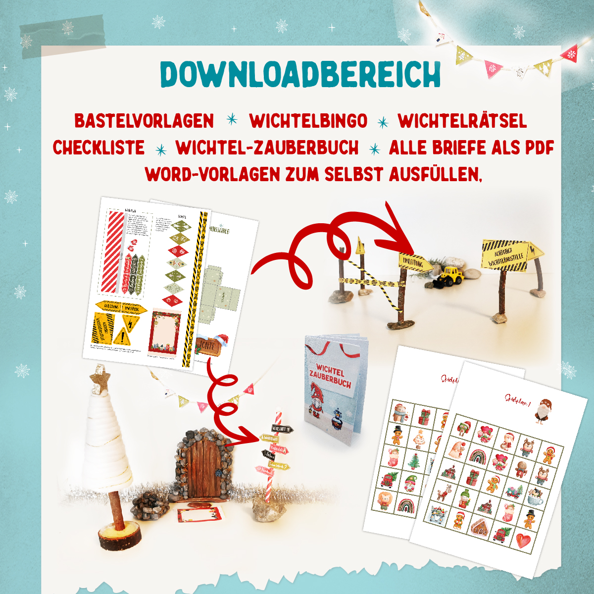 Werbematerial (Bild) Das Große Wichtel Handbuch: