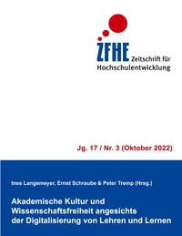 Vorderes Coverbild Akademische Kultur und Wissenschaftsfreiheit angesichts der Digitalisierung von Lehren und Lernen