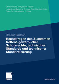 Vorderes Coverbild Rechtsfragen des Zusammentreffens gewerblicher Schutzrechte, technischer Standards und technischer Standardisierung