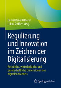 Vorderes Coverbild Regulierung und Innovation im Zeichen der Digitalisierung