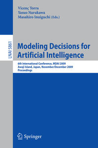 Vorderes Coverbild Modeling Decisions for Artificial Intelligence