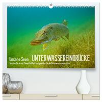 Vorderes Coverbild Unsere Seen (hochwertiger Premium Wandkalender 2025 DIN A2 quer), Kunstdruck in Hochglanz