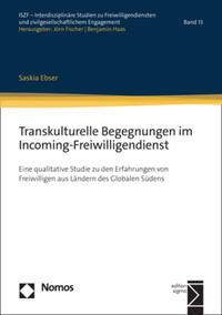 Vorderes Coverbild Transkulturelle Begegnungen im Incoming-Freiwilligendienst
