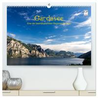 Vorderes Coverbild Gardasee (hochwertiger Premium Wandkalender 2025 DIN A2 quer), Kunstdruck in Hochglanz