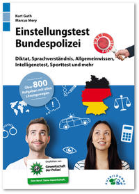 Vorderes Coverbild Einstellungstest Bundespolizei