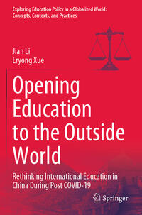 Vorderes Coverbild Opening Education to the Outside World