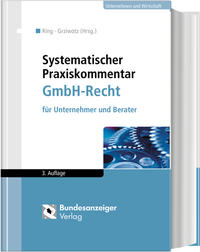 Vorderes Coverbild Systematischer Praxiskommentar GmbH-Recht