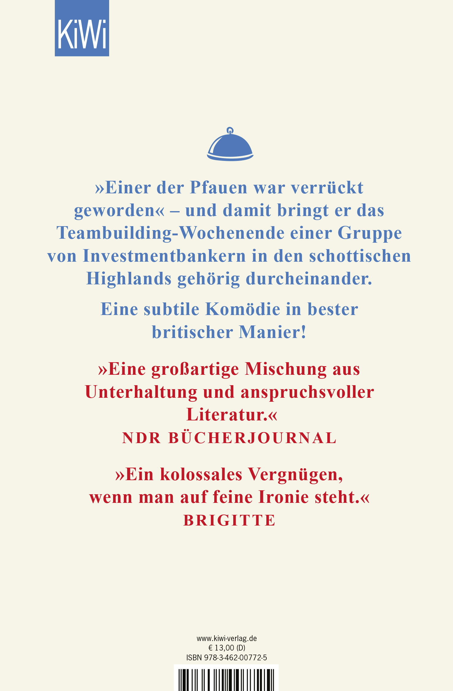 Rückseitencover Der Pfau