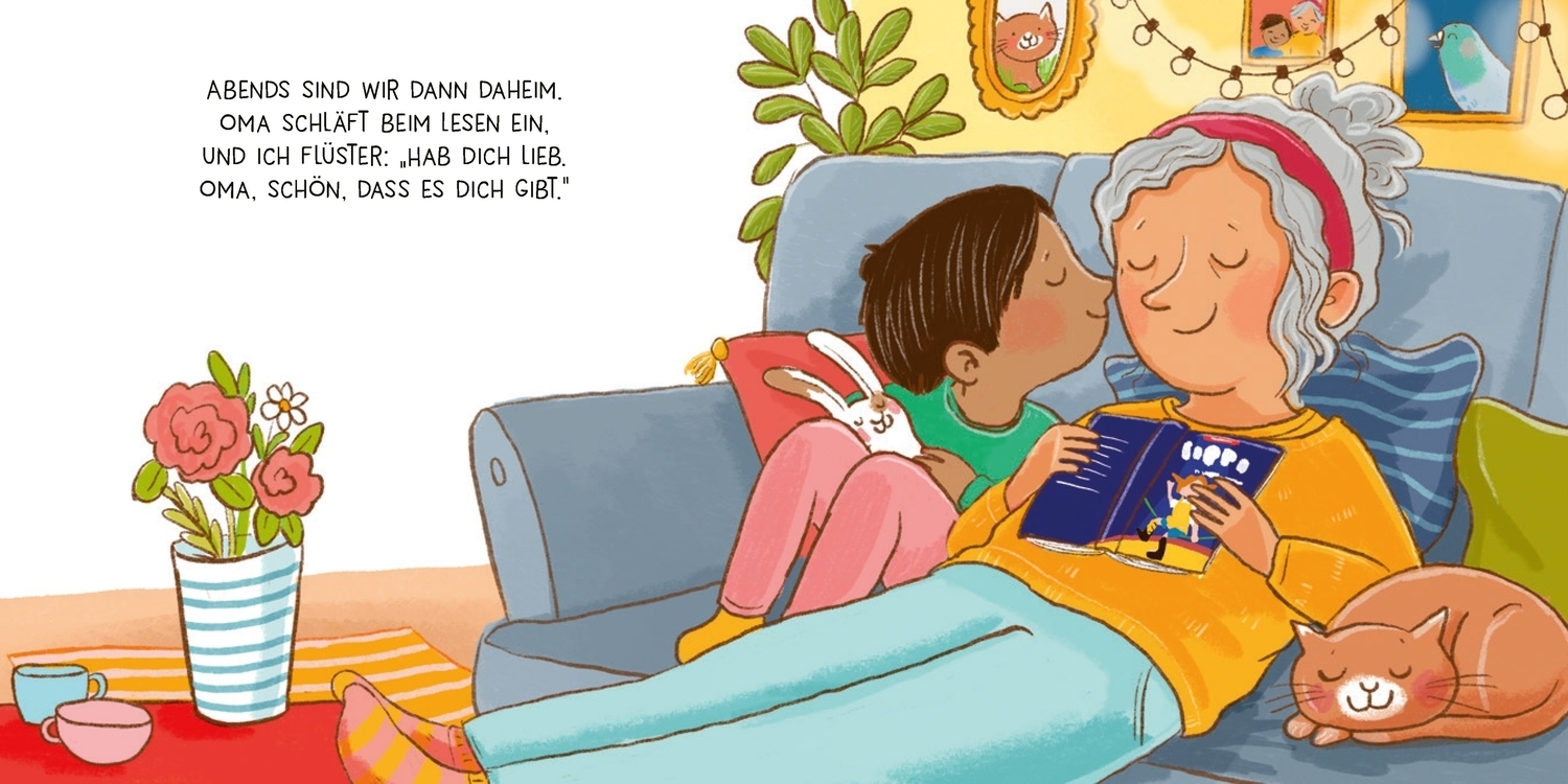 Beispielinhalt (Bild) Heute ist Oma-Tag – hurra!
