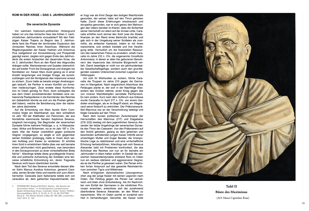 Beispielinhalt (Bild) Das Heer des Maximinus Thrax