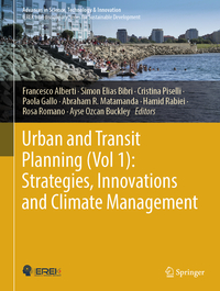 Vorderes Coverbild Urban and Transit Planning (Vol 1): Strategies, Innovations and Climate Management