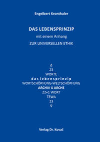 Vorderes Coverbild Das Lebensprinzip