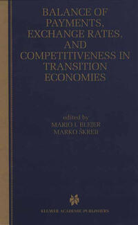 Vorderes Coverbild Balance of Payments, Exchange Rates, and Competitiveness in Transition Economies