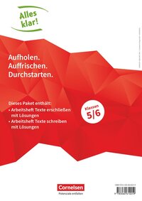 Vorderes Coverbild Alles klar! - Deutsch - Sekundarstufe I - 5./6. Schuljahr