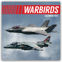 Vorderes Coverbild Warbirds – Kampfflugzeuge 2026 – 16-Monatskalender