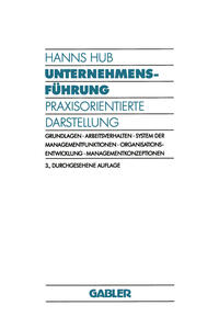 Vorderes Coverbild Unternehmensführung