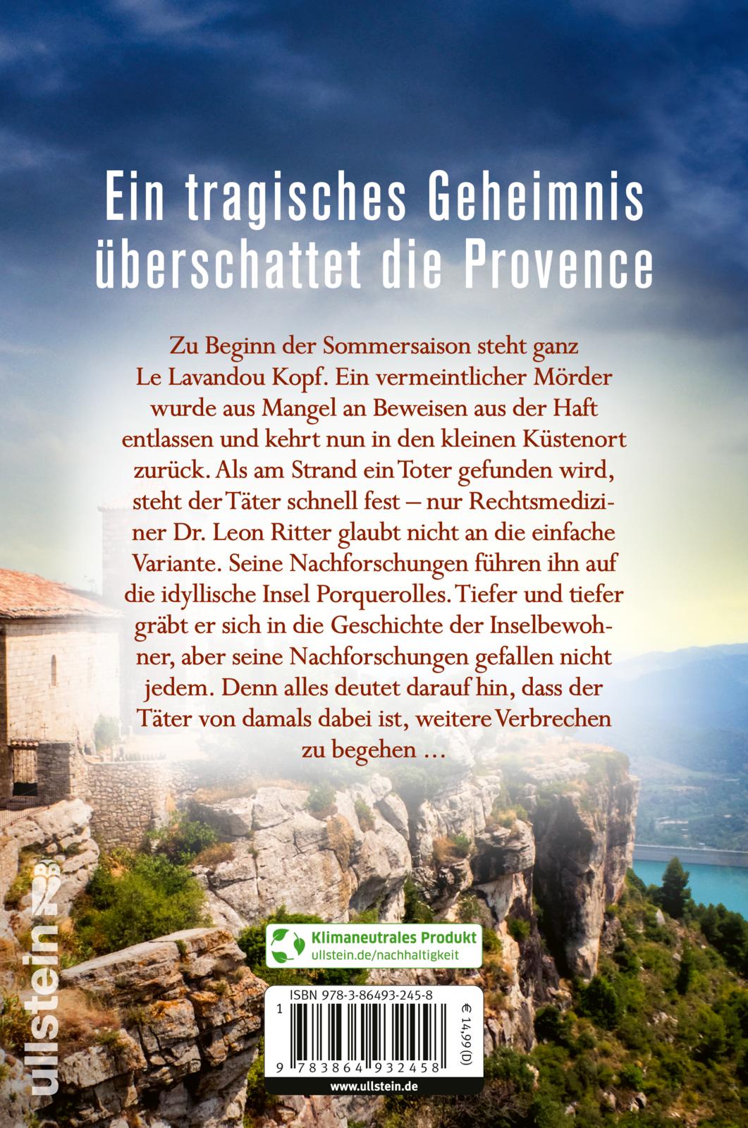 Rückseitencover Das Grab unter Zedern (Ein-Leon-Ritter-Krimi 4)