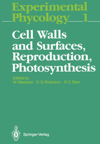 Vorderes Coverbild Cell Walls and Surfaces, Reproduction, Photosynthesis