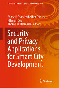 Vorderes Coverbild Security and Privacy Applications for Smart City Development