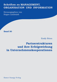 Vorderes Coverbild Partnerstrukturen und ihre Erfolgswirkung in Unternehmenskooperationen