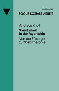 Vorderes Coverbild Sozialarbeit in der Psychiatrie