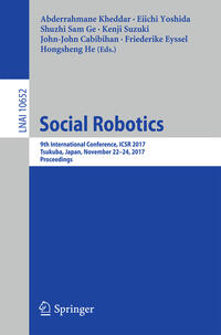 Vorderes Coverbild Social Robotics