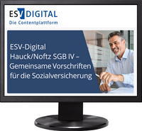 Vorderes Coverbild ESV-Digital Hauck/Noftz SGB IV - Gemeinsame Vorschriften für die Sozialversicherung - Jahresabonnement