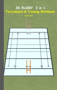 Vorderes Coverbild 3D Rugby 2 in 1 Tacticboard and Training Book