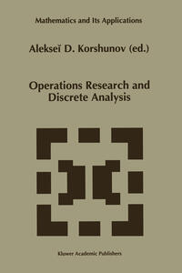 Vorderes Coverbild Operations Research and Discrete Analysis