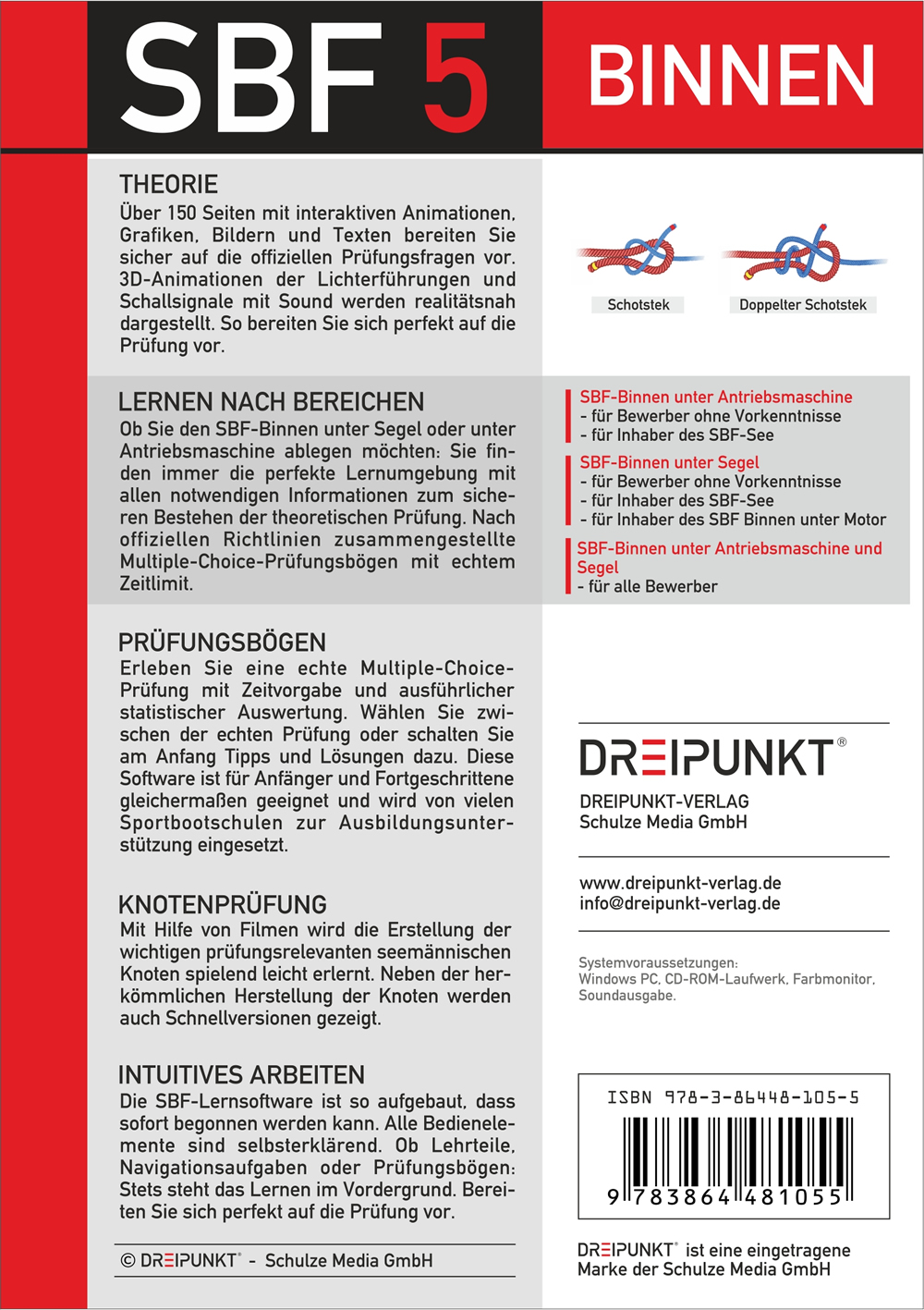 Rückseitencover SBF Binnen 5
