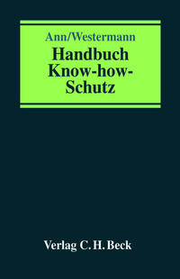 Vorderes Coverbild Handbuch Know-how-Schutz