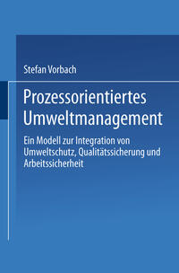 Vorderes Coverbild Prozessorientiertes Umweltmanagement