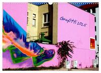 Vorderes Coverbild Grafitti 2025 (Wandkalender 2025 DIN A3 quer), CALVENDO Monatskalender