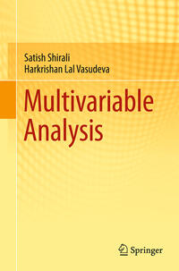 Vorderes Coverbild Multivariable Analysis