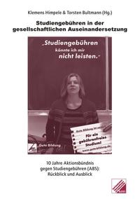 Vorderes Coverbild Studiengebühren in der gesellschaftlichen Auseinandersetzung
