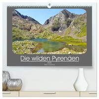 Vorderes Coverbild Die wilden Pyrenäen (hochwertiger Premium Wandkalender 2026 DIN A2 quer), Kunstdruck in Hochglanz