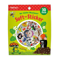 Vorderes Coverbild Trötsch Der kleine Maulwurf Soft-Sticker