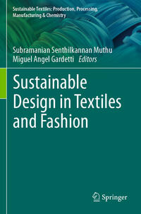 Vorderes Coverbild Sustainable Design in Textiles and Fashion