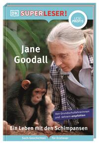 Vorderes Coverbild SUPERLESER! Jane Goodall. Ein Leben mit den Schimpansen