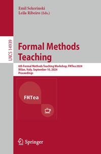 Vorderes Coverbild Formal Methods Teaching