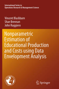 Vorderes Coverbild Nonparametric Estimation of Educational Production and Costs using Data Envelopment Analysis