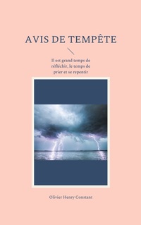 Vorderes Coverbild Avis de tempête