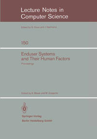 Vorderes Coverbild Enduser Systems and Their Human Factors