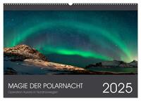 Vorderes Coverbild Magie der Polarnacht (Wandkalender 2025 DIN A2 quer), CALVENDO Monatskalender
