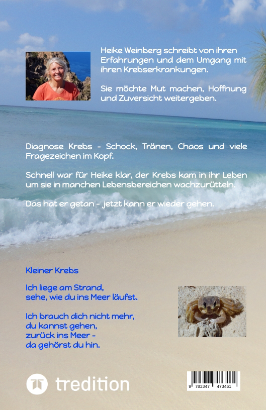 Rückseitencover Kleiner Krebs - du kannst gehen - ich brauch dich nicht mehr